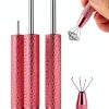 Pink Stainless Steel Piercing Ball Grabber Tools starfa lab-0