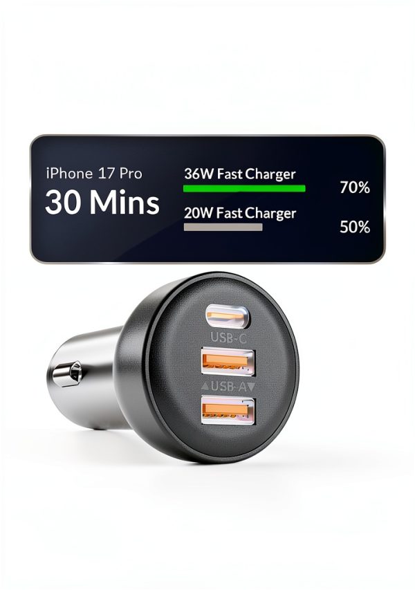 70W USB‑C Car Charger Heyuan Zuoyou iPhone-2