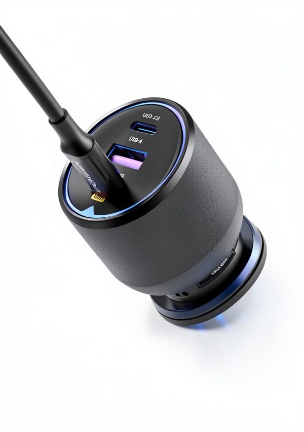 Ugreen 130W Car Charger for MacBook iPhone Galaxy-6