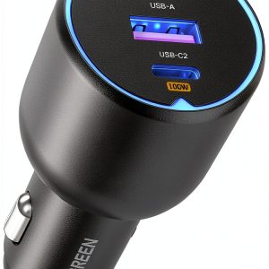 Ugreen 130W Car Charger for MacBook iPhone Galaxy-0