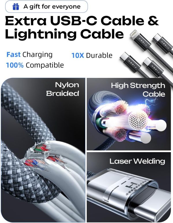 Lisen iPhone 17 Fast Car Charger USB C-7