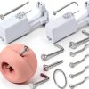 Nose Piercing Kit Firstomato Stainless Steel-6