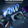 Rocoren 70W 4 Ports Car Charger-1