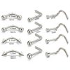 DJCIW Body Piercing Kit 316L Stainless Steel 75pcs Complete-6