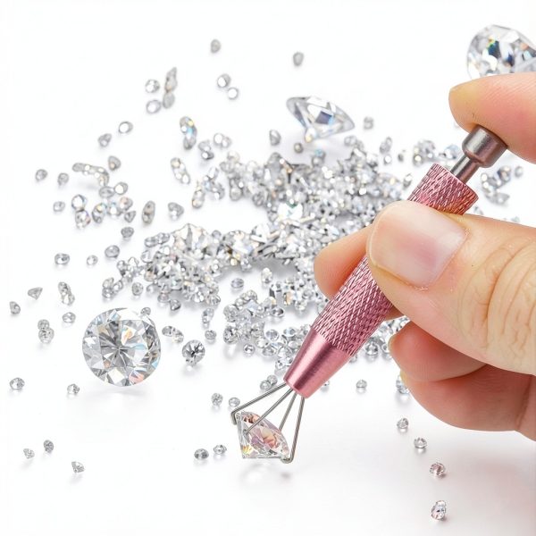 Pink Stainless Steel Piercing Ball Grabber Tools starfa lab-6