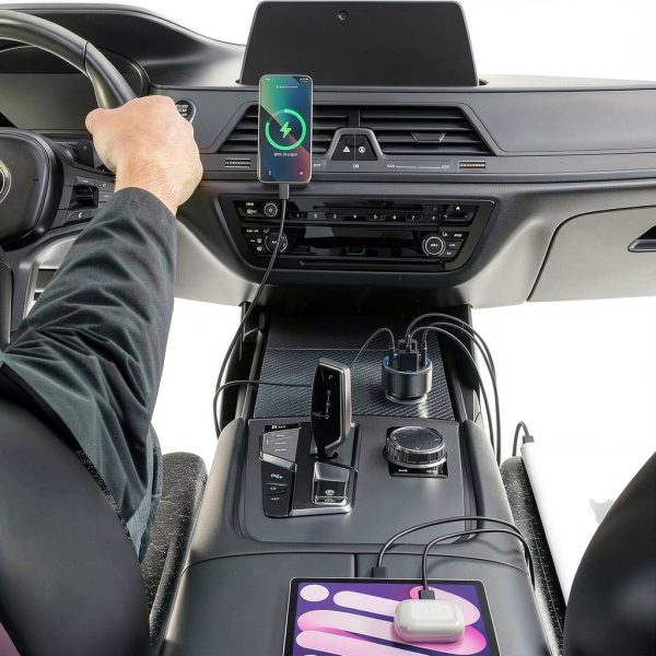Shenzhen Yilian E-commerce Co. 4 Port Car Charger-5