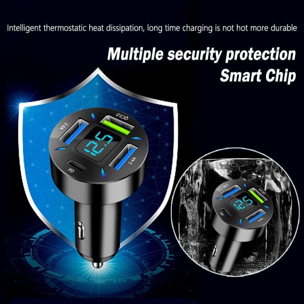Aokdom Fast Car Charger Black-4