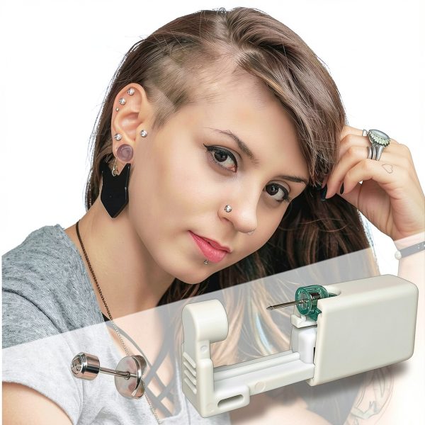 Ear Piercing Kit Qoaimu Stainless Steel Disposable-1