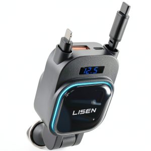 Lisen Fast Charging Car Charger Black-0