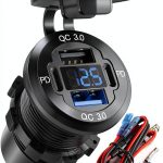 Hapytrip 12V USB Outlet Charger-0