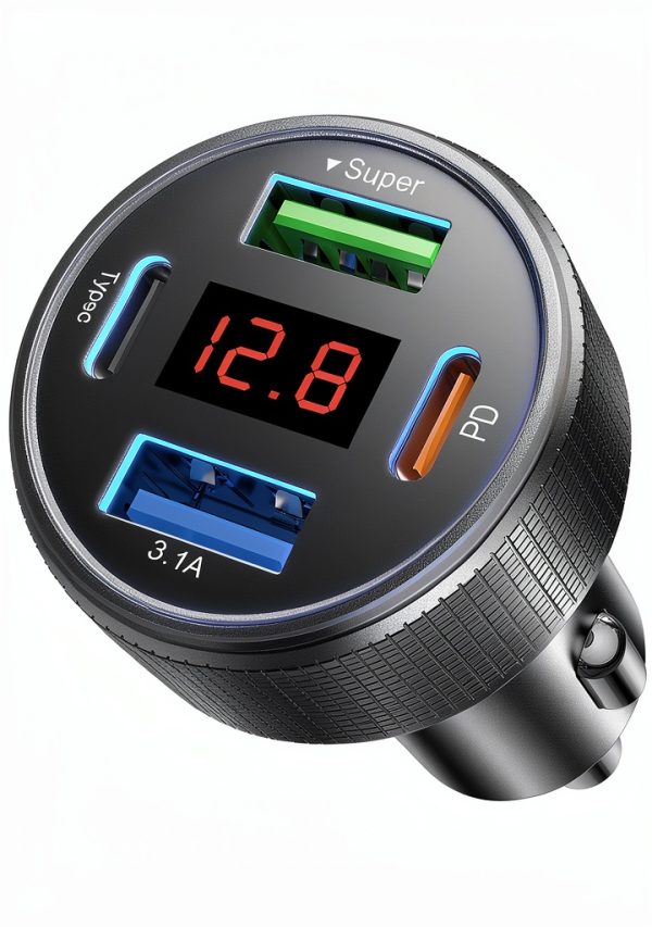 Shenzhen Yilian E-commerce Co. 4 Port Car Charger-0