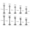 DJCIW Body Piercing Kit 316L Stainless Steel 75pcs Complete-2