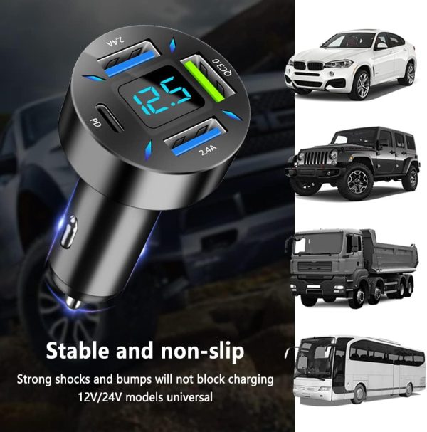 Aokdom Fast Car Charger Black-5