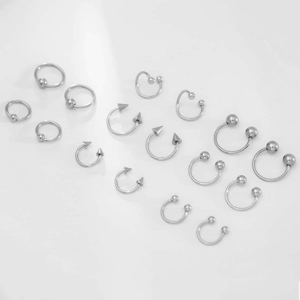 IPINK Body Piercing Kit Stainless Steel-4