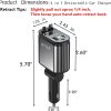 BYDA 69W Car Charger for iPhone and Android-5