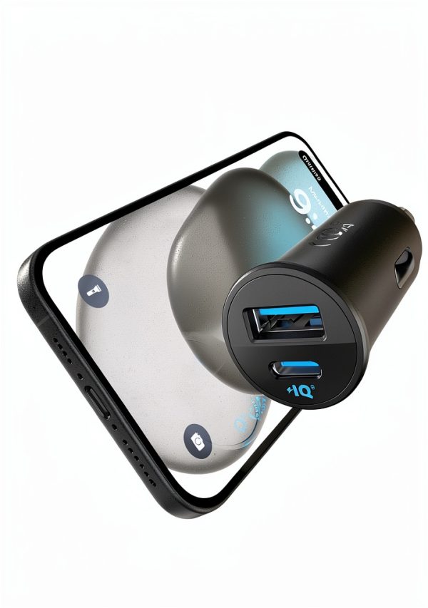Anker 30W Car Charger for iPhone 15-1