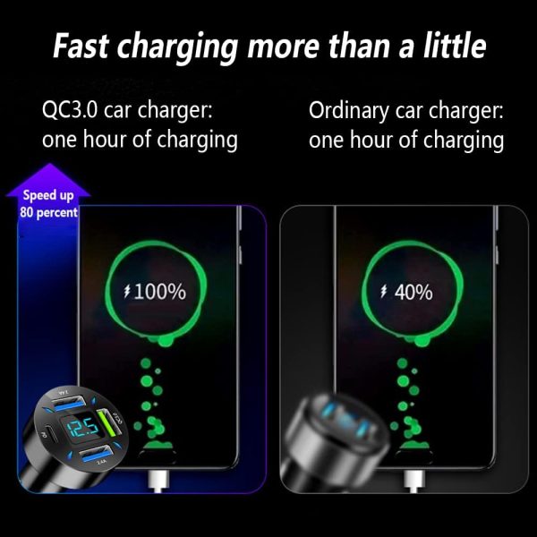 Aokdom Fast Car Charger Black-2