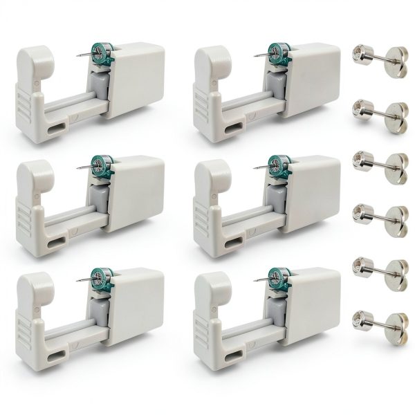 Ear Piercing Kit Qoaimu Stainless Steel Disposable-0