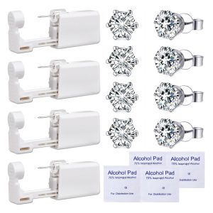 Silver Ear Piercing Kit by ZC Beauty-0