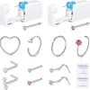 Nose Piercing Kit DJCIW Stainless Steel-0