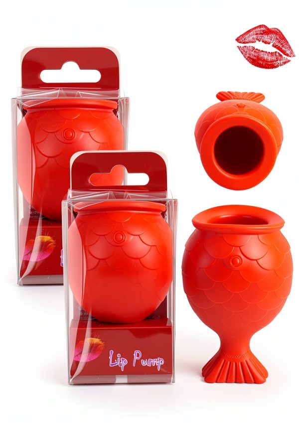 FAMULP Lip Plumper Fish Food-Grade Silicone Design Portable-0