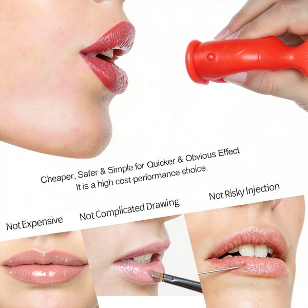 Lip Plumper AGARES Silicone Device for Fuller Lips-1