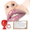 Odebiao Goldfish Lip Plumper Red Food‑Grade Silicone Compact Tool-5