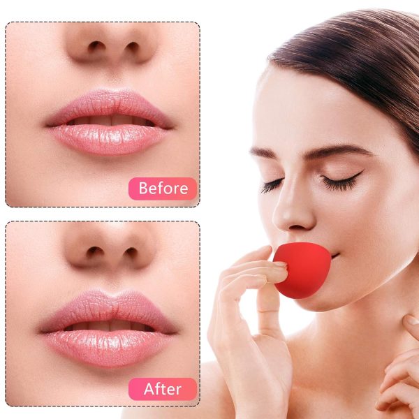 Lip Plumper Maitys Silicone Cherry Red Lip Enhancer Soft Flexible Tool-4