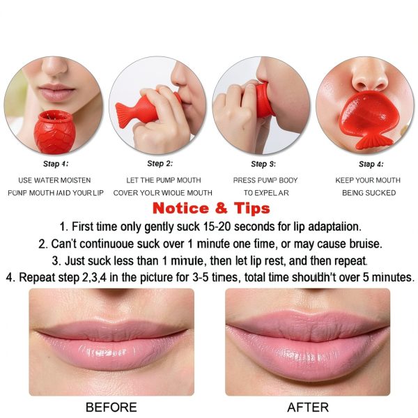 Lip Plumper Monliya K105 Silicone Pump Adjustable Suction-4