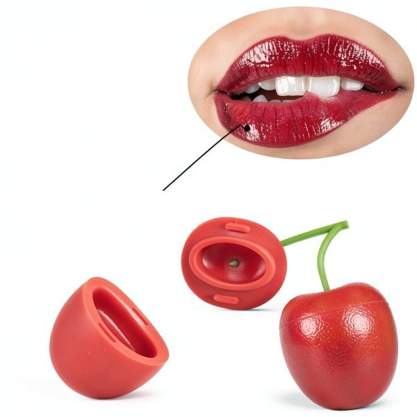 Lip Plumper Maitys Silicone Cherry Red Lip Enhancer Soft Flexible Tool-5