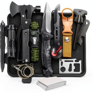 Survival Kit MLIPDC 14-in-1 Large Outdoor Emergency Gear-0