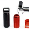 HRX Package EDC Survival Capsule – Aluminum Pill Bottle 2‑Piece-2