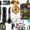 Survival Kit Verifygear 32-in-1 Emergency Survival Gear Green-0