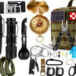 Survival Kit Verifygear 32-in-1 Emergency Survival Gear Green-0