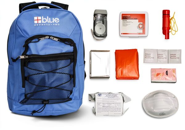 Blue Coolers 72 Hour Emergency Backpack Survival Kit 3 Day 36 Piece-7