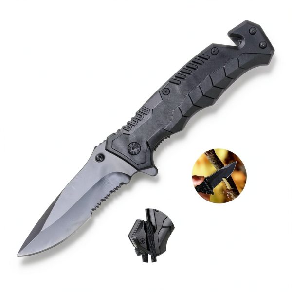 11-in-1 Emergency Survival Kit EchoVenrek FS-119-1 Black Multi-Tool-1