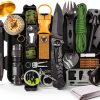 Survival Kit 30 in 1 Laufary Outdoor Kit Aluminum Tools Waterproof-0