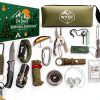 Survival Kit Advent Calendar 2025 WIFER 24-Day Outdoor Tools for Men-0