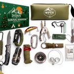 Survival Kit Advent Calendar 2025 WIFER 24-Day Outdoor Tools for Men-0