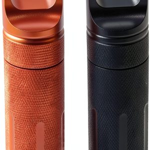 HRX Package EDC Survival Capsule – Aluminum Pill Bottle 2‑Piece-0