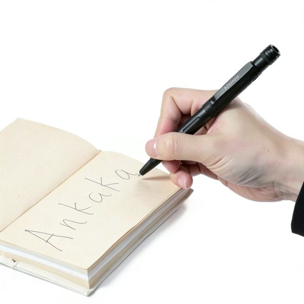 Tactical Pen 7-in-1 ANKAKA Black Self-Defense Tool with Flashlight-3