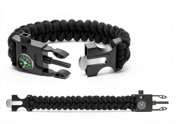Emergency Survival Kit 13-in-1 XUANLAN Gear with Fire Starter Bracelet-2
