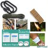 Survival Kit 37-in-1 by BHYTAKI Outdoor Survival Gear Black Large-4