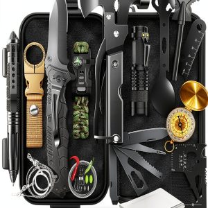 21-in-1 Survival Gear by Jigirpoh Multi Tool for Camping & Hunting-0