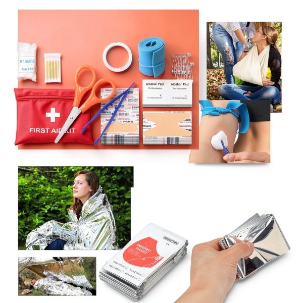 Survival Kit Pixato 116-in-1 Gear for Camping, Hiking, Hunting-6