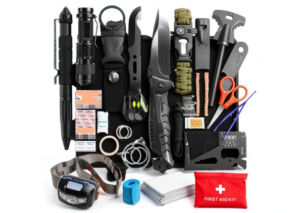 Survival Kit Pixato 116-in-1 Gear for Camping, Hiking, Hunting-0