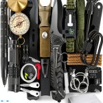 Survival Kit 37-in-1 by BHYTAKI Outdoor Survival Gear Black Large-0