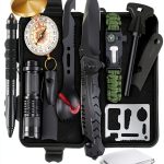 Survival Kit for Men 13-in-1 Tactical Gear by Abpir Camping Hiking-0