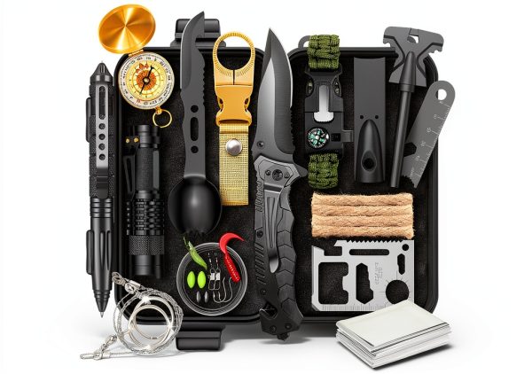 Gifts for Men Survival Kit by BesTuckle 25‑Piece Emergency Gear-0