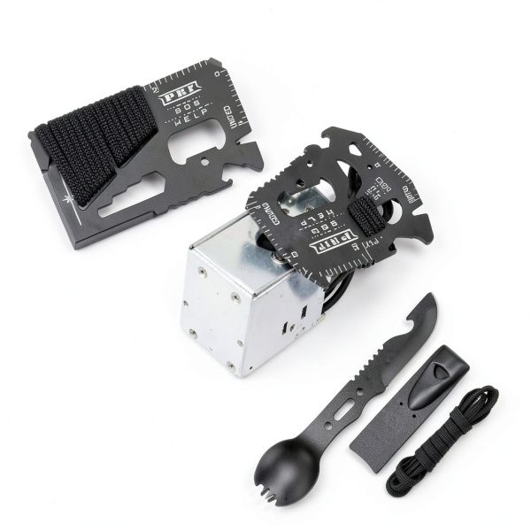 Survival Kit Pixato 116-in-1 Gear for Camping, Hiking, Hunting-5